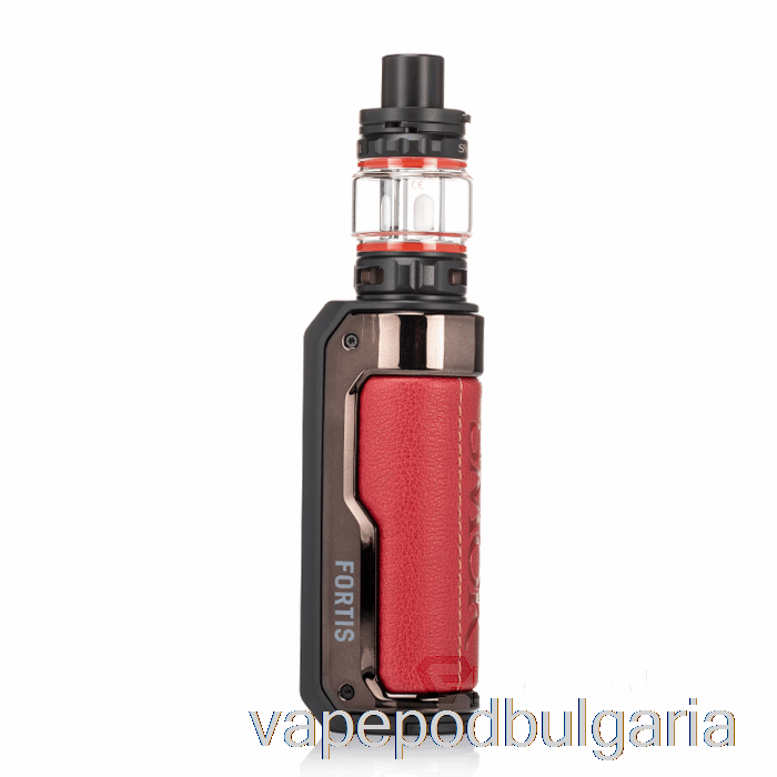 Vape 10000 Дръпки Smok Fortis 100w Starter Kit Red